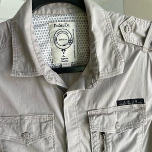 Diesel Button Up Utility Top